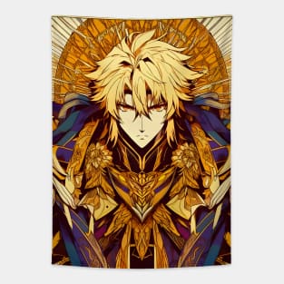 Anime Wonderland: Whimsical Art Prints Featuring Manga-Inspired Designs for Otaku Bliss! Tapestry