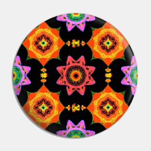 Funky Colors Pin