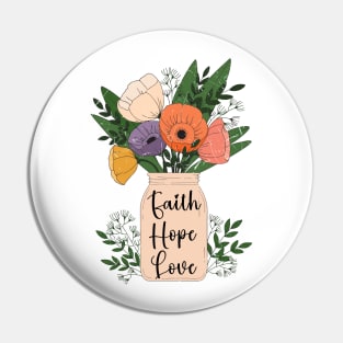 faith hope love Pin