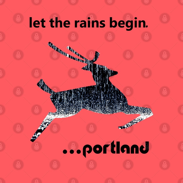 Rain Portland OR by amigaboy