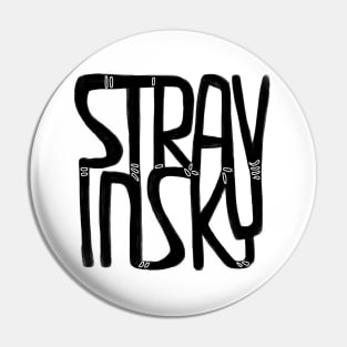 Composer, Stravinsky Pin