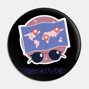 Travel Discover Pin