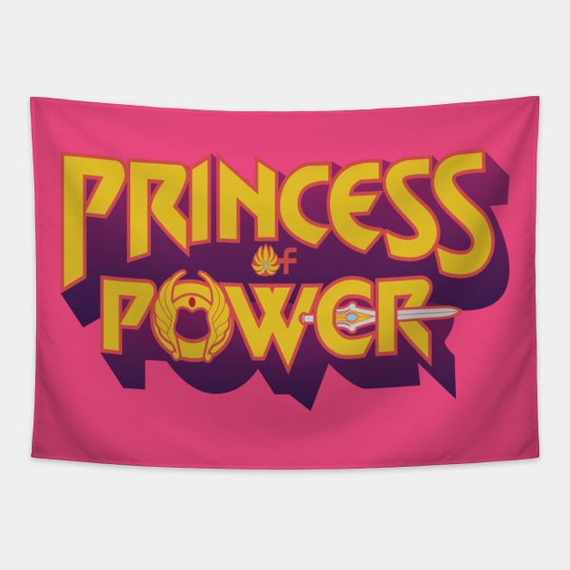 Power Of A Princess Tapestry by DeepDiveThreads