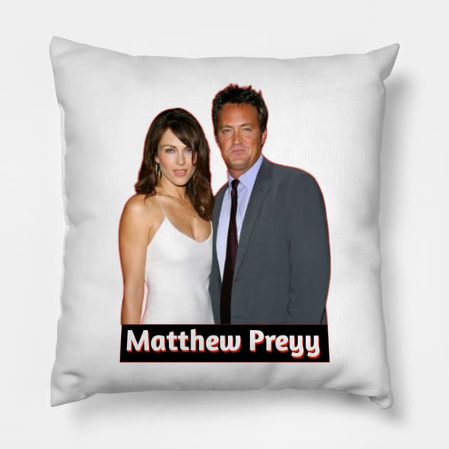 Matthew Preyy Love Pillow by Aassu Anil