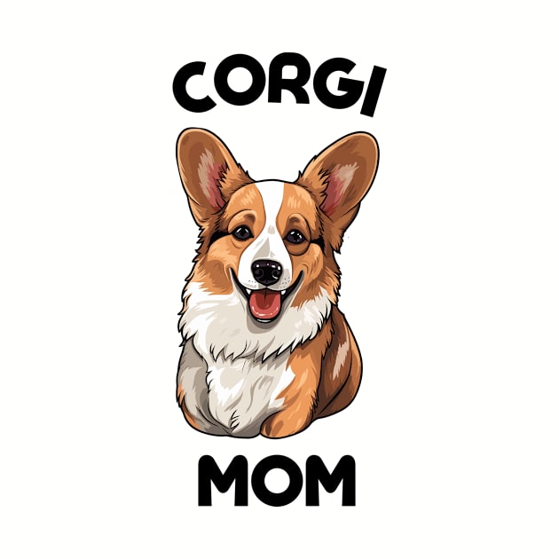 Corgi Mom Dog Lover Gift Dog Breed Pet Lover Puppy by PoliticalBabes