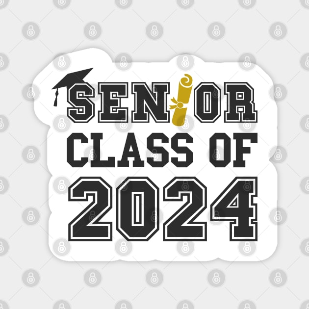 Senior Class of 2024 Magnet by Folke Fan Cv