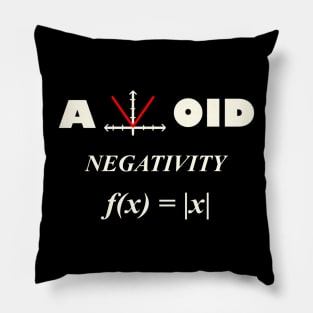 Avoid Negativity Pillow