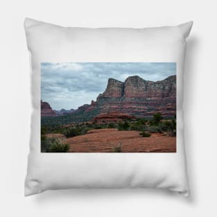 Sedona Hike In The Rain Pillow