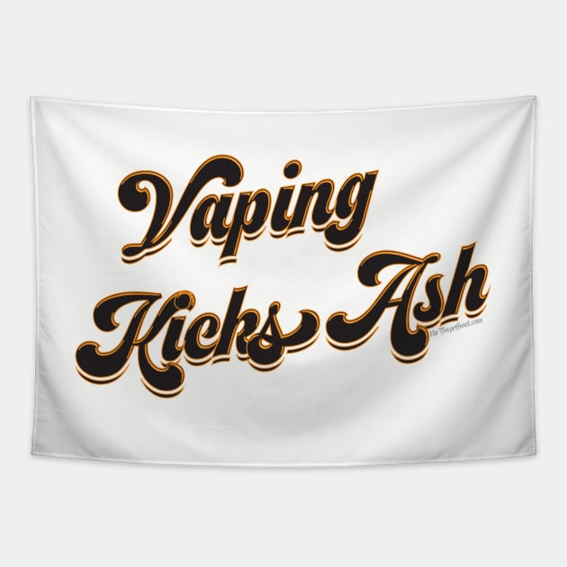 Ω VAPE | Vaping Kicks Ash Tapestry by IconicTee