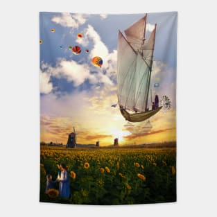 Windboat Tapestry