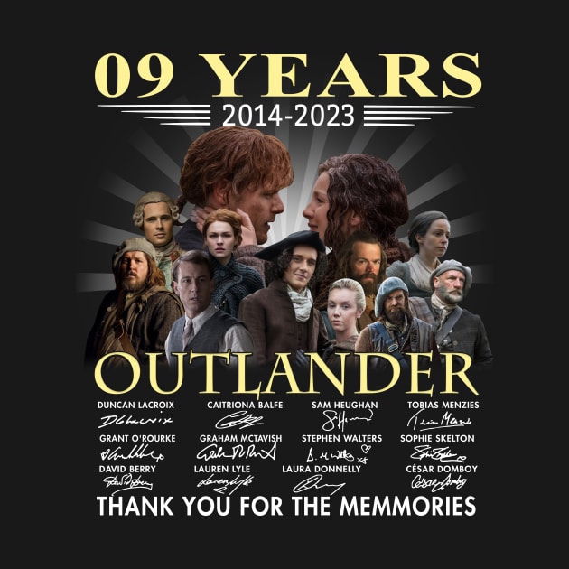 08 Years 2022 Outlander Anniversary Thank You For The Memories Movie Film by devanpm