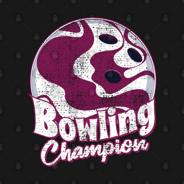 Bowling Champion by ArtStopCreative