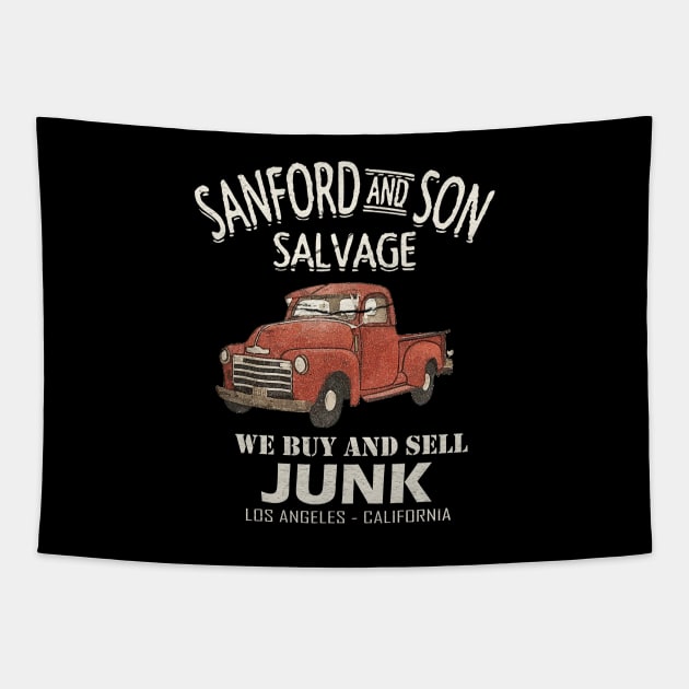 Sanford and Son Salvage Tapestry by jasmine ruth