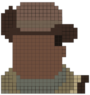 Preston Garvey - 8bit design Magnet