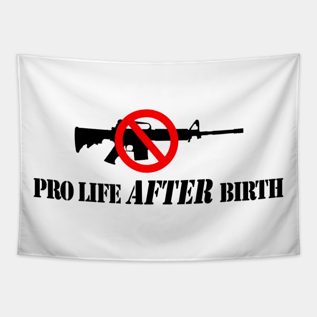 Pro Life After Birth Tapestry by cartogram