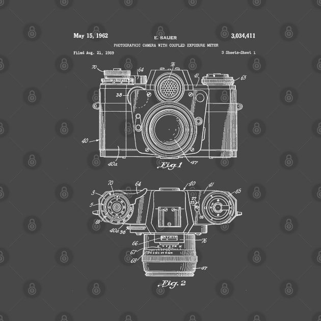 Camera Patent - Photographer Art - Antique by patentpress