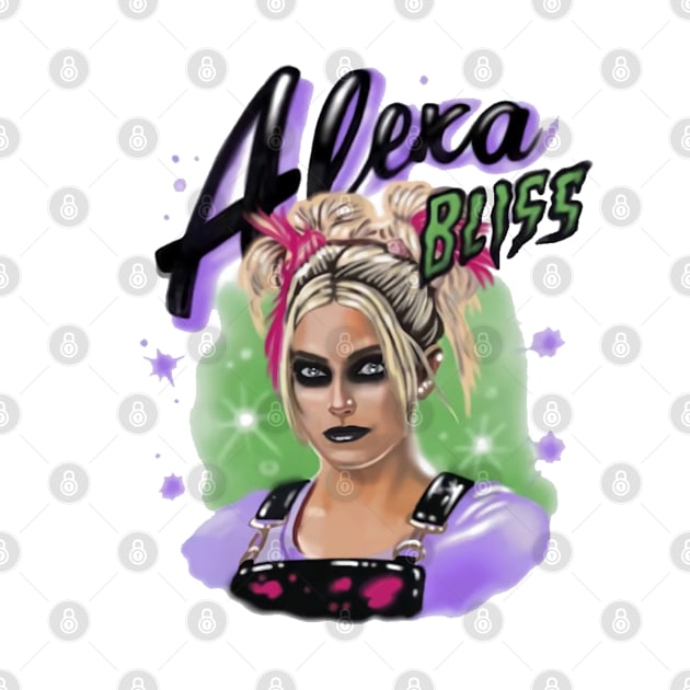 Alexa Bliss Airbrush by Holman