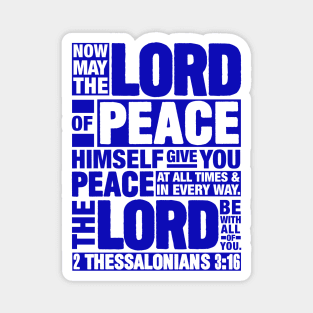 2 Thessalonians 3:16 Lord of Peace Magnet