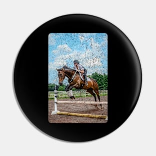 HORSE JUMPING Pin