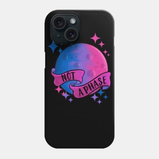 Not A Phase Bisexual Moon Phone Case