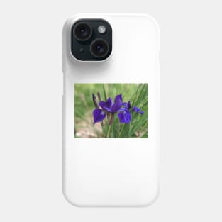 Dark Purple Flower Photographic Image Phone Case