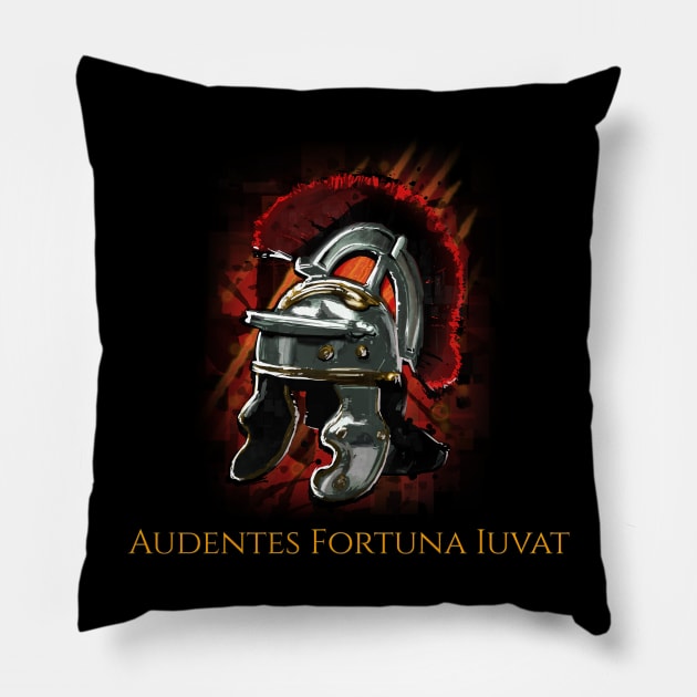 Audentes Fortuna Iuvat Pillow by Styr Designs