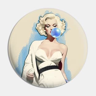 Bubblegum Woman Pin