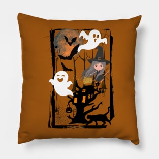 We've managed to add all the Spooky Halloween elements in a fun and playful way! Pillow