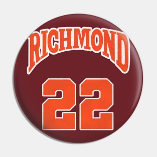 Richmond Timo Cruz Coach Carter Movie Basketball Jersey Pin