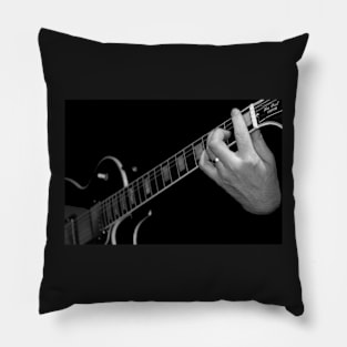 Sweet sounds in black and white Pillow