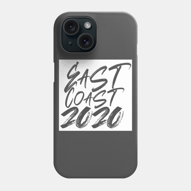 East Coast 2020 white rectangle Phone Case by storyanswer