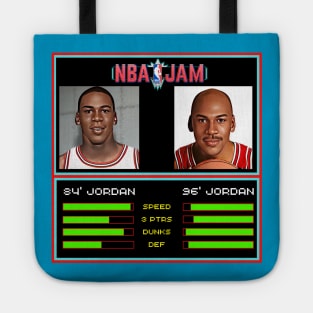 84’ Jordan vs 96’ Jordan - NBA Jam Edition Tote