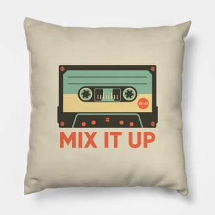 Retro Cassette Tape Pillow