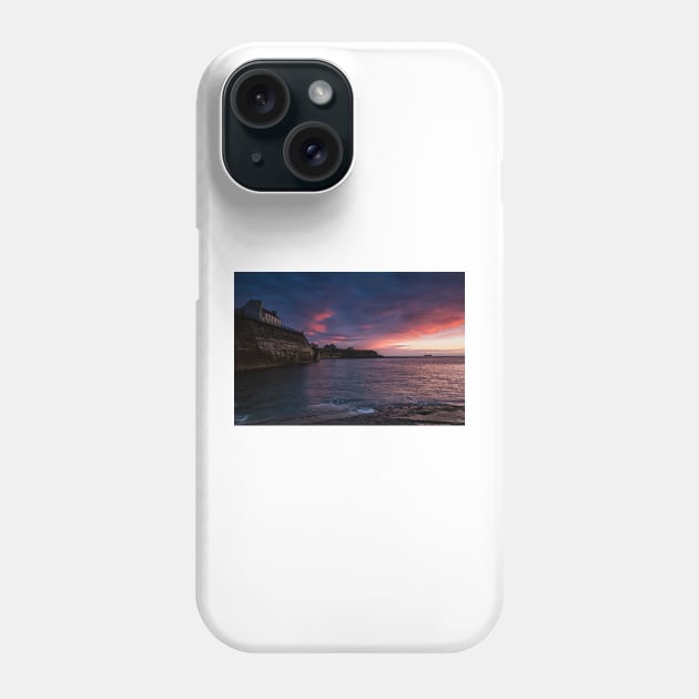 Daybreak At Cullercoats Phone Case by Reg-K-Atkinson