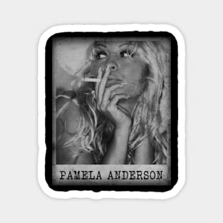 Pamela Anderson // Minimalist Fanart Tribute Magnet