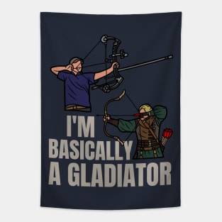 Archers, basically gladiators Tapestry