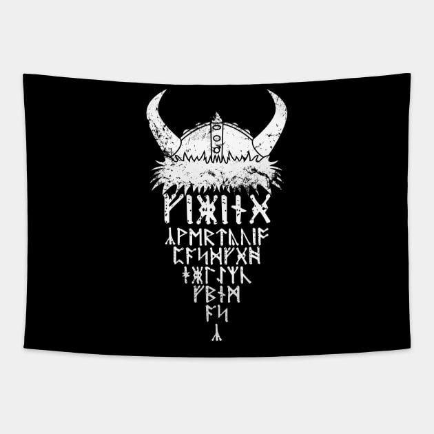 Viking Warrior Tapestry by Scar