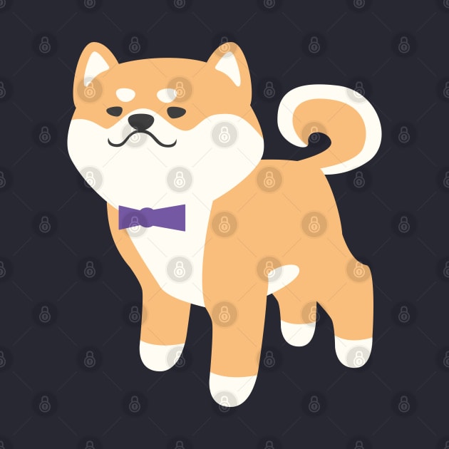 Formal Shiba Inu by aglomeradesign