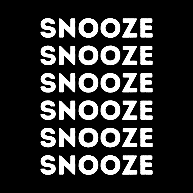 HITTING THE SNOOZE BUTTON by kamaloca