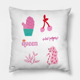 Pink aesthetic cute pack Pillow