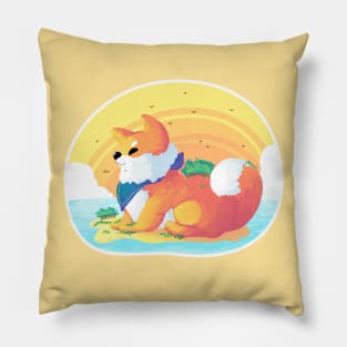 Shiba Island Pillow