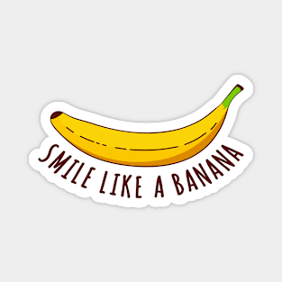 Banana Smile Magnet