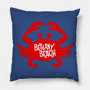 Bethany Beach Crab Pillow