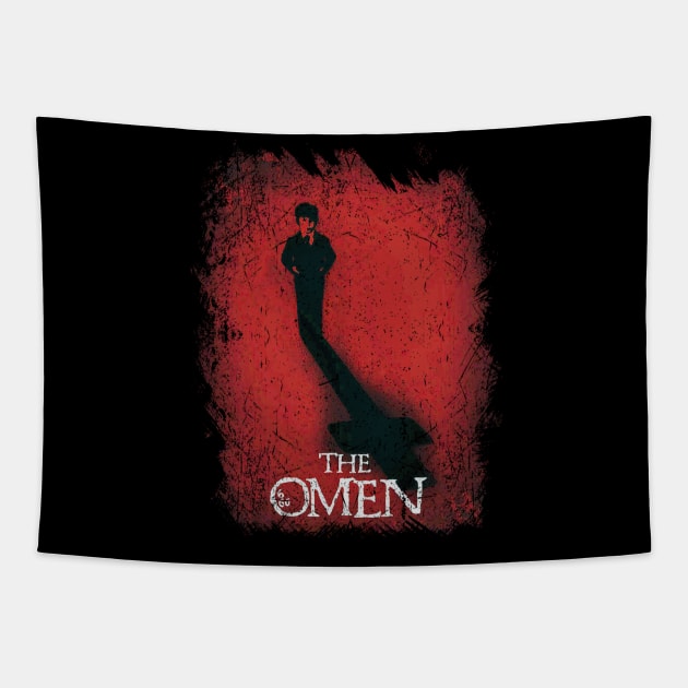 Omen of Evil The Omen T-Shirt - Embrace the Supernatural Tapestry by Iron Astronaut