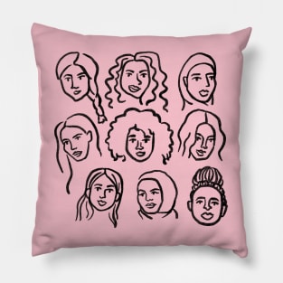 Girls Art Pillow