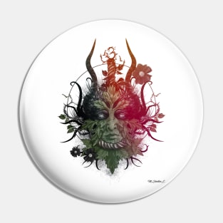 The Green Man Pin