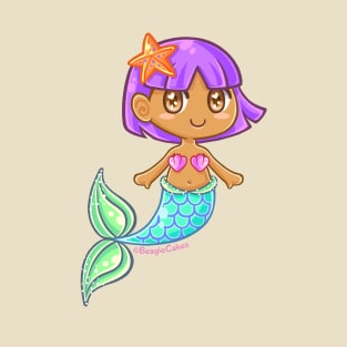 Mermaid Princess - Purple T-Shirt