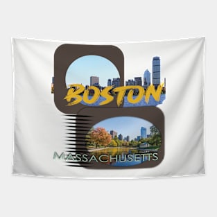 Boston Massachusetts Tapestry