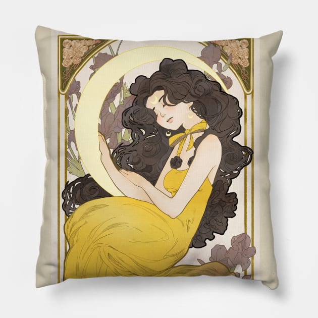 Sailor Moon - Luna Pillow by MinranZhang