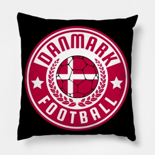 Danmark Football Pillow